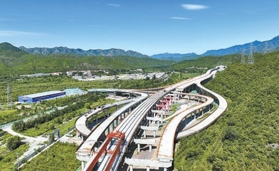 國道109新線建設(shè)跑出"加速度"